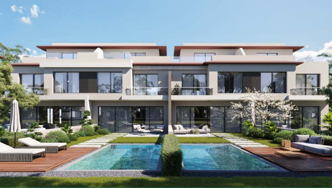 For sale townhouse 3 rooms in Badya - 6th of October City - Palm Hills Developments